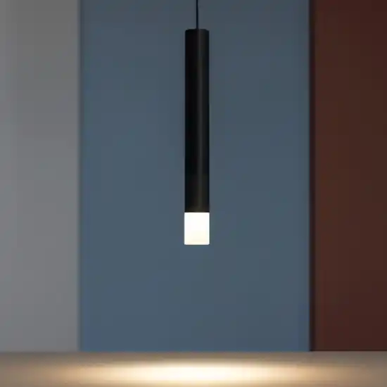 Saldi Linea light puccini lampada a sospensione nera led 2w 3000k