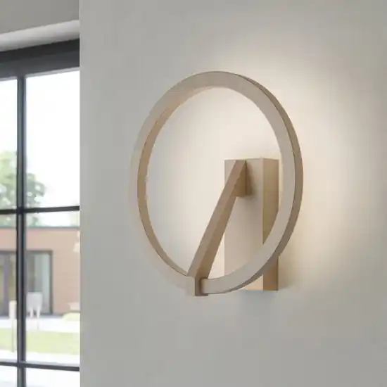 Direttamente Dal Produttore Applique design tondo moderna moca caffe led 2700k-3000k-4000k