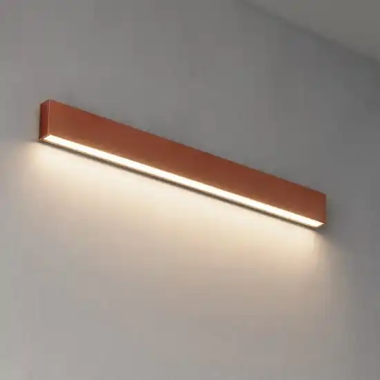 Solo Oggi Applique led 41w 2700k mono emissione box w1 rame linea light