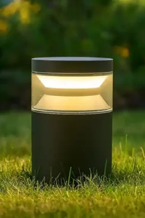 Acquista Ora Boeing pt h015 ideal lux lampione basso nero led 14w 3000k