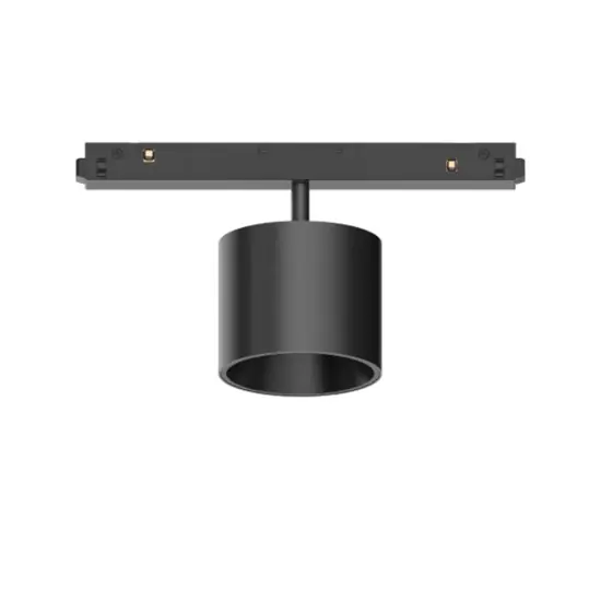 Ego ideal lux faretto per binario monofase nero led 10w 3000k Non Perdere