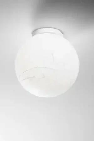 Spedito Oggi Ideal lux carta pl1 d40 plafoniera per camera da letto boccia effetto carta e27