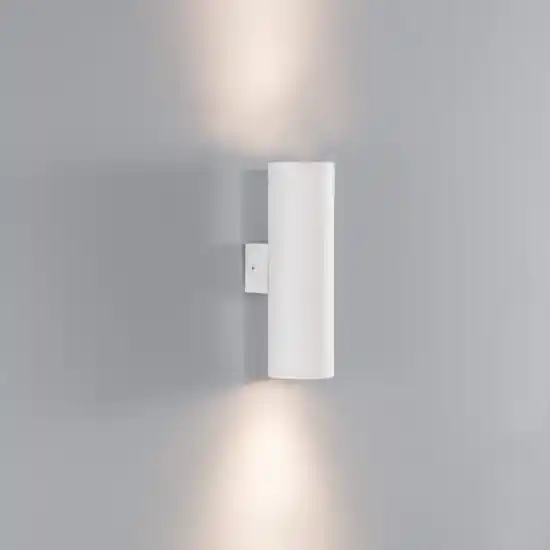 Ordina Subito Applique da parete moderna cilindro bianco biemissione