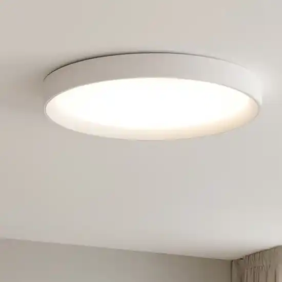 Ideal lux ziggy pl d080 plafoniera led 62w 3000k tonda bianca 80cm Soddisfatti O Rimborsati