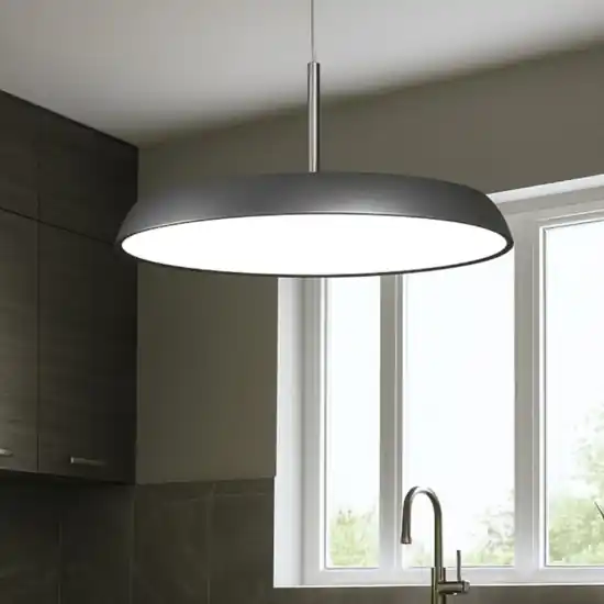 Occasione Vivida lampadario da cucina bronzo rotondo pinco led 40w 3000k 4000k dimmerabile