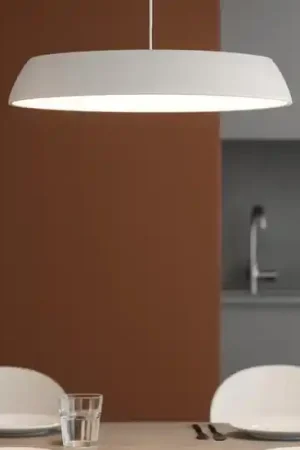 Vivida pinco lampadario da cucina moderna 30cm bianco led 20w 3000k 4000k dimmerabile Economico