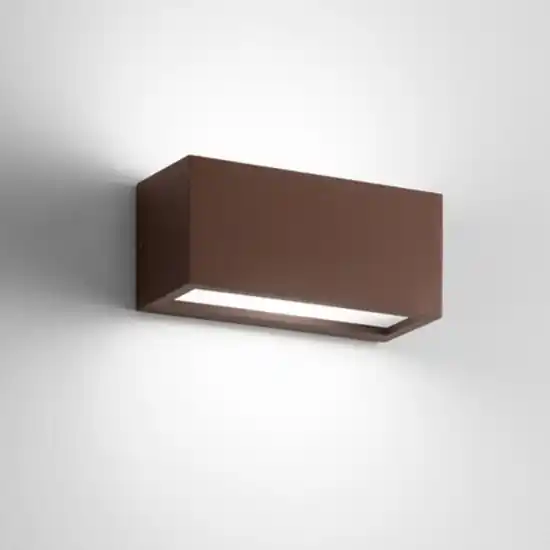 Nuovo Arrivo Applique isyluce da esterno corten metro 24w 3000k