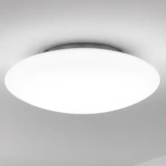 Smarties pl3 d50 ideal lux plafoniera bianca disco in vetro moderna Prezzo Basso