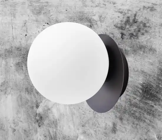 Vivida pearl applique bronzo vetro bianco design moderno led 8w 3000k Prezzo Ridotto