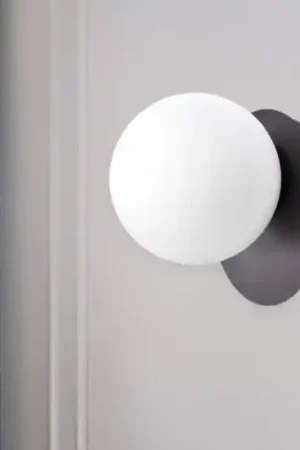 Applique led 12w 3000k vivida pearl bronzo sfera vetro bianco Saldi