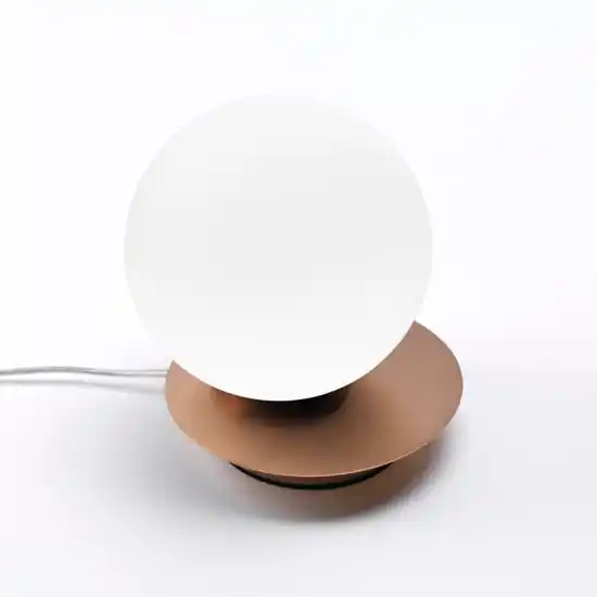 Vivida pearl abat-jour lampada bronzo led 8w 3000k per camera da letto Non Perdere