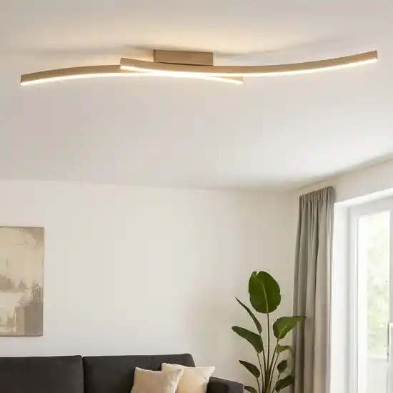 Vivida hyperbola sabbia plafoniera led 40w 3000k 4000k Esclusivo