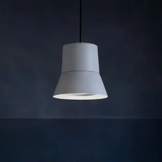 Lampada bianca a sospensione moderna led 6w 3000k vivida cloche Esclusivo