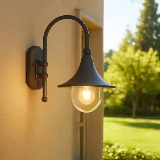 Cima ap1 applique da esterno ideal lux lanterna antracite Professionale