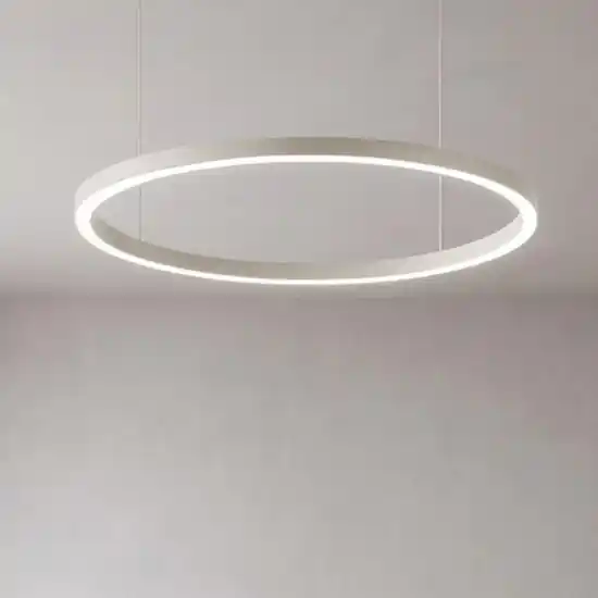Ideal lux oracle slim sp d070 round led 3000k lampadario bianco Pagamento Sicuro