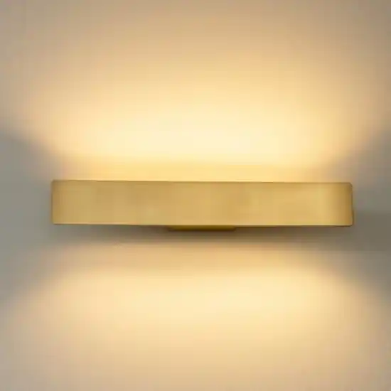 Occasione Imperdibile Zig zag ap1 d75 ottone ideal lux led 30w 3000k applique moderna