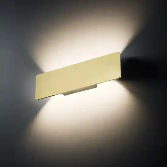 Zig zag ap1 d29 ottone ideal lux led 12,5w 3000k applique moderna Prezzo Conveniente