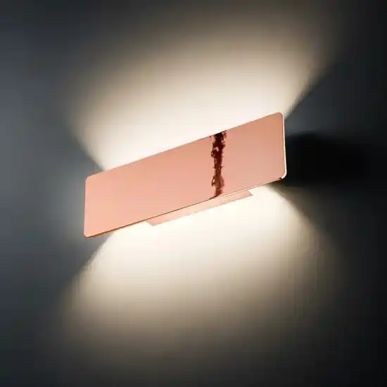 Occasione Imperdibile Zig zag ap1 d29 rame applique ideal lux led 12,5w 3000k moderna