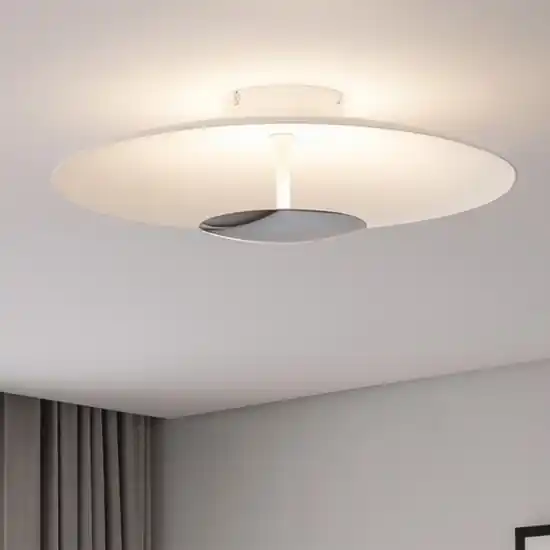 Compra Oggi Stesso Plafoniera moderna linea light horizon led 3000k cromo