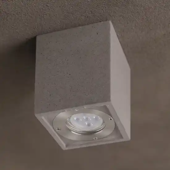 Nuovo Arrivo Faretto da esterno per soffitto cubo in cemento
