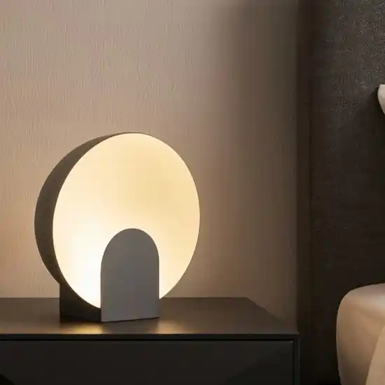 Lampada da comodino nera design moderna led 12w 3000k Prezzo Di Fabbrica