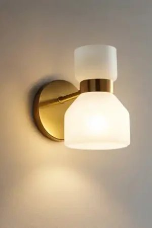Ultimissimo Modello Miloox fifty applique oro lampada da parete moderna orientabile