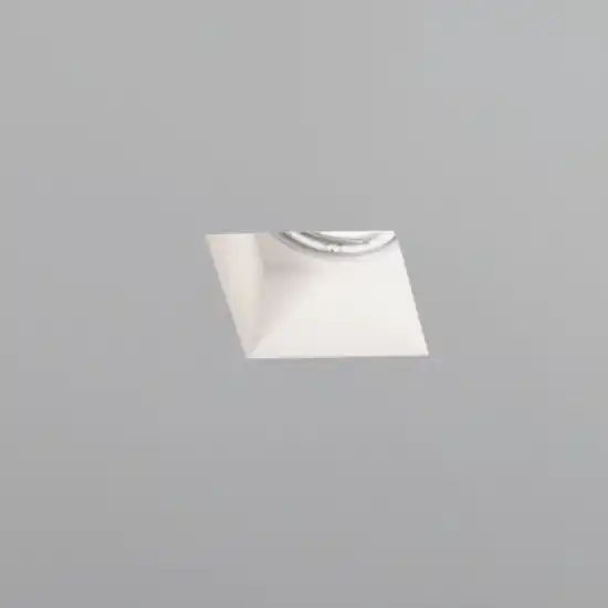 Reso Gratuito Sforzin attica faretto da incasso a soffitto gesso quadrato