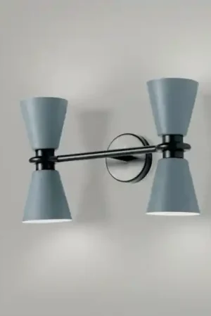 Occasione Lampada da parete moderna per interno grigio miloox graal