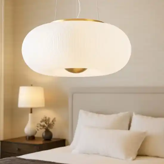 Sconto Arizona sp3 ideal lux lampadario stanza da letto sfera vetro decorato