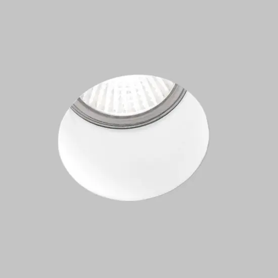 Consegna Rapida Faretto di gesso rotondo da incasso per controsoffitto