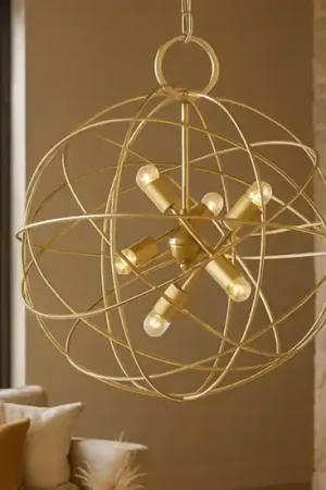 A Buon Prezzo Ideal lux konse oro sp6 lampadario design particolare per soggiorno
