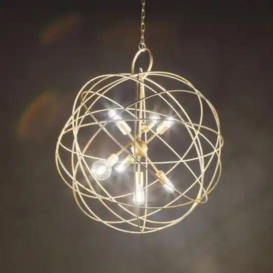 Offerta Lampo Konse ideal lux lampadario particolare sp7 oro per salotto design moderno