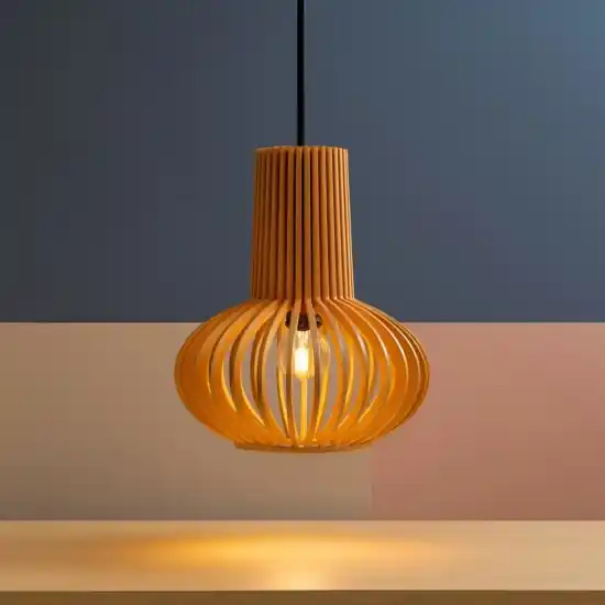 Citrus-2 sp1 ideal lux lampada a sospensione legno Solo Oggi