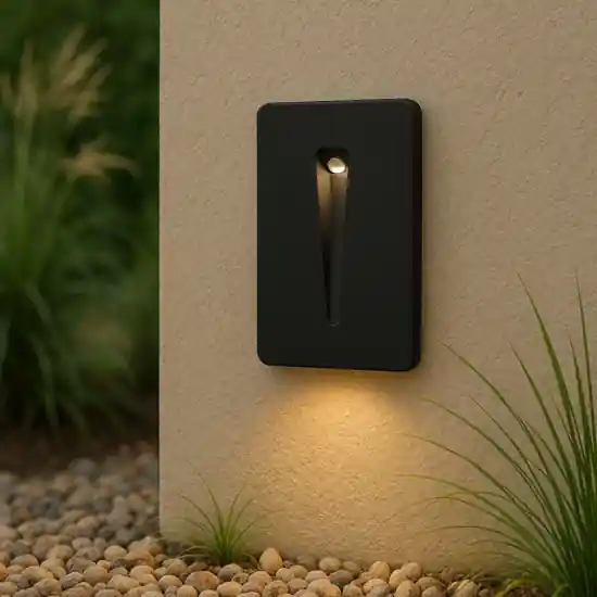 Segnapasso nero da incasso per esterno led 3w 3000k Direttamente Dal Produttore