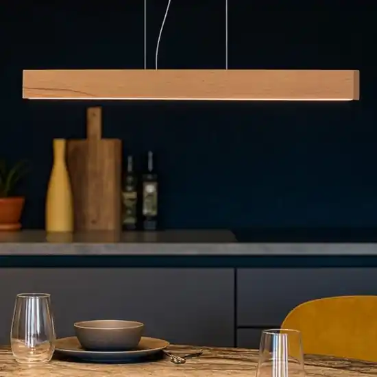 Offerta Ideal lux craft sp lampadario in legno led 36w 3000k