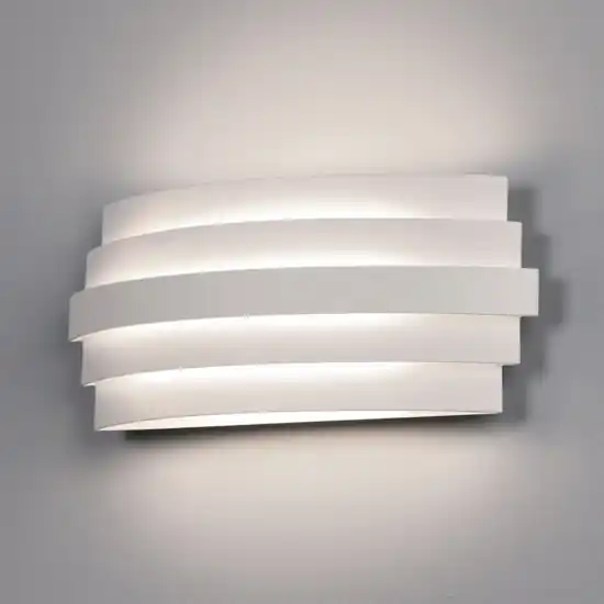 Applique bianco design moderno led 22w 3000k Occasione Imperdibile