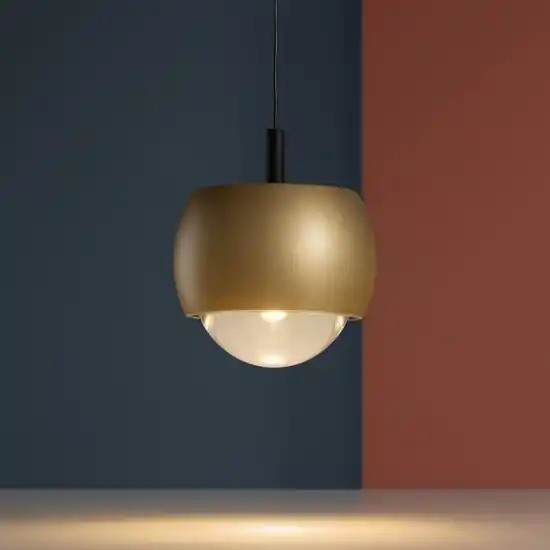 Ordina Subito Lampada sfera oro design moderna a sospensione led 12w 3000k