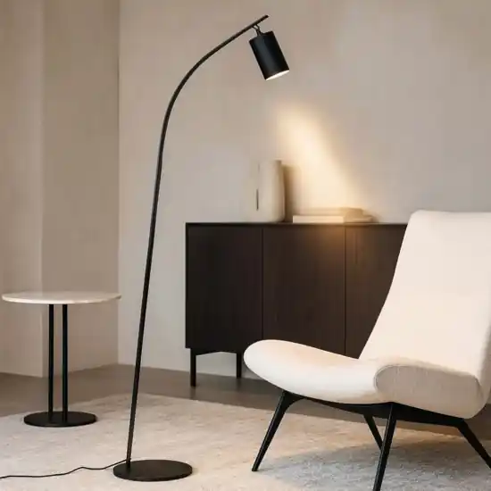 Compra Oggi Stesso Pt murga ondaluce piantana nera doppia illuminazione led 3000k