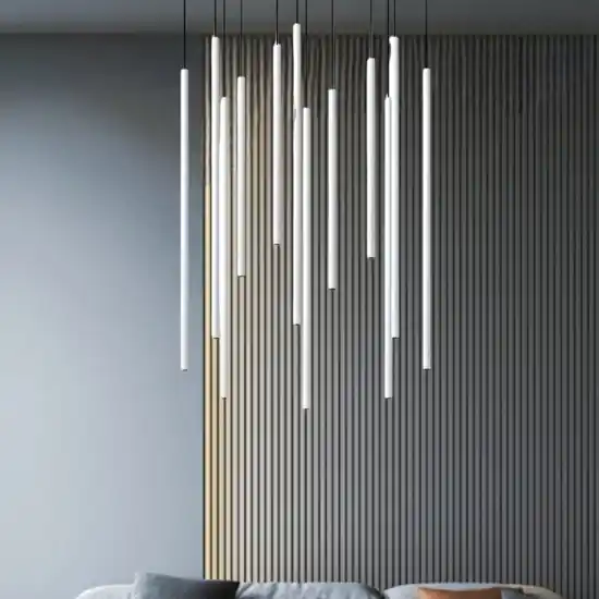 Ideal lux filo sp12 lampadario led design moderno bianco 19w 3000k Occasione