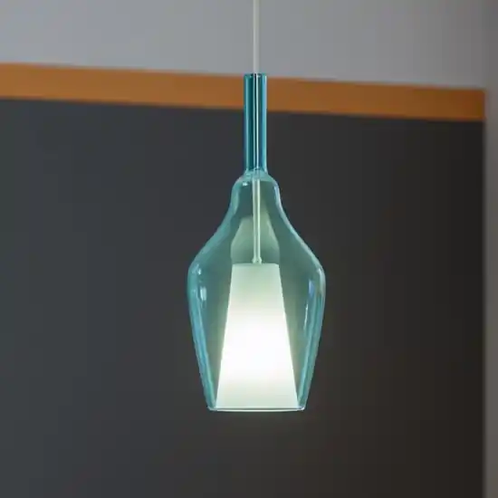 Affare Gea luce ofelia lampada a sospensione per camera da letto in vetro
