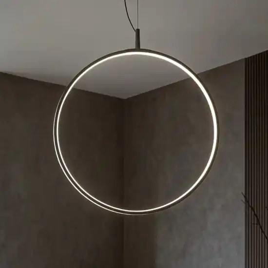 Ultimissimo Modello Circus ideal lux lampadario design nero led 33w 3000k