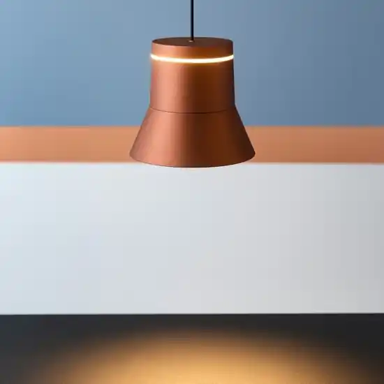 Nuovo Arrivo Vivida cloche lampada a sospensione caffe led 6w 3000k
