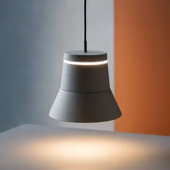 Miglior Prezzo Lampada sospensione vivida cloche grigio led 6w 3000k