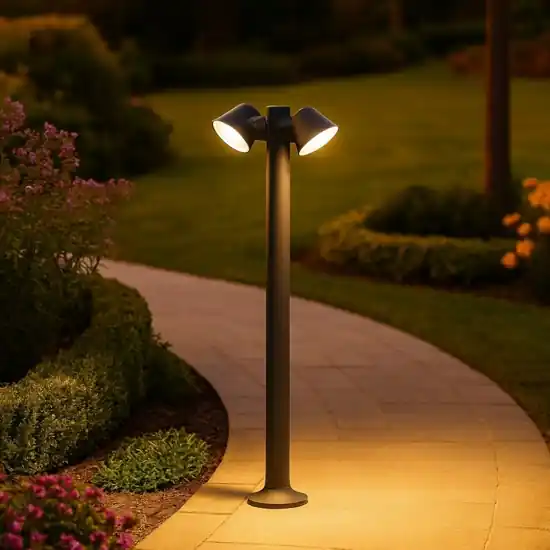 Offerta Speciale Lampione antracite da giardino moderno per esterni