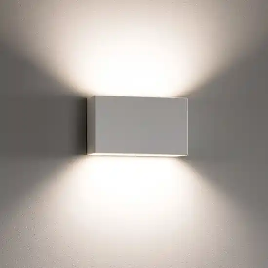 Box w2 bi emissione applique bianco led 10w 2700k linea light Ultimissimo Modello