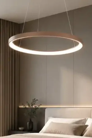 Consegna Rapida Lampadario camera matrimoniale led 60w 3000k 4000k sabbia vivida lifering