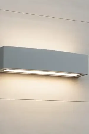 Applique da esterno andromeda ap2 grigio ideal lux Non Perdere