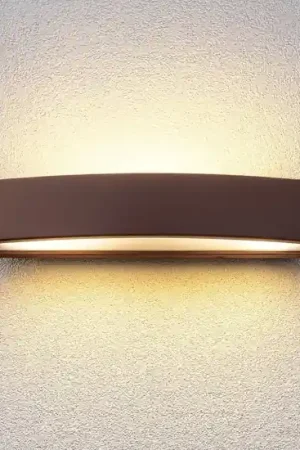 Applique da esterno marrone andromeda ap2 cofee ideal lux Promozione