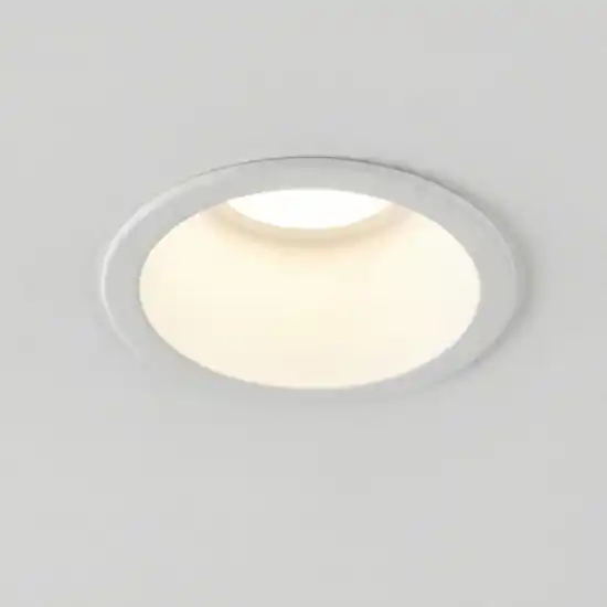 Promozione Esclusiva Faretto bianco rotondo da incasso a soffitto in metallo