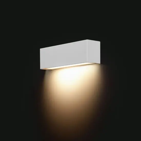Applique da interno rettangolare bianco moderno Ultima Occasione